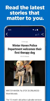 FOX 35 Orlando News android App screenshot 1